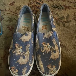 COPY - Toms x Disney never worn brand new. Blue Snow White print
